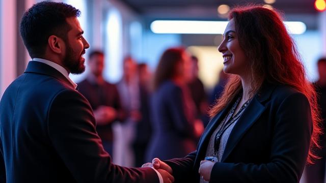 Networking event with game developers